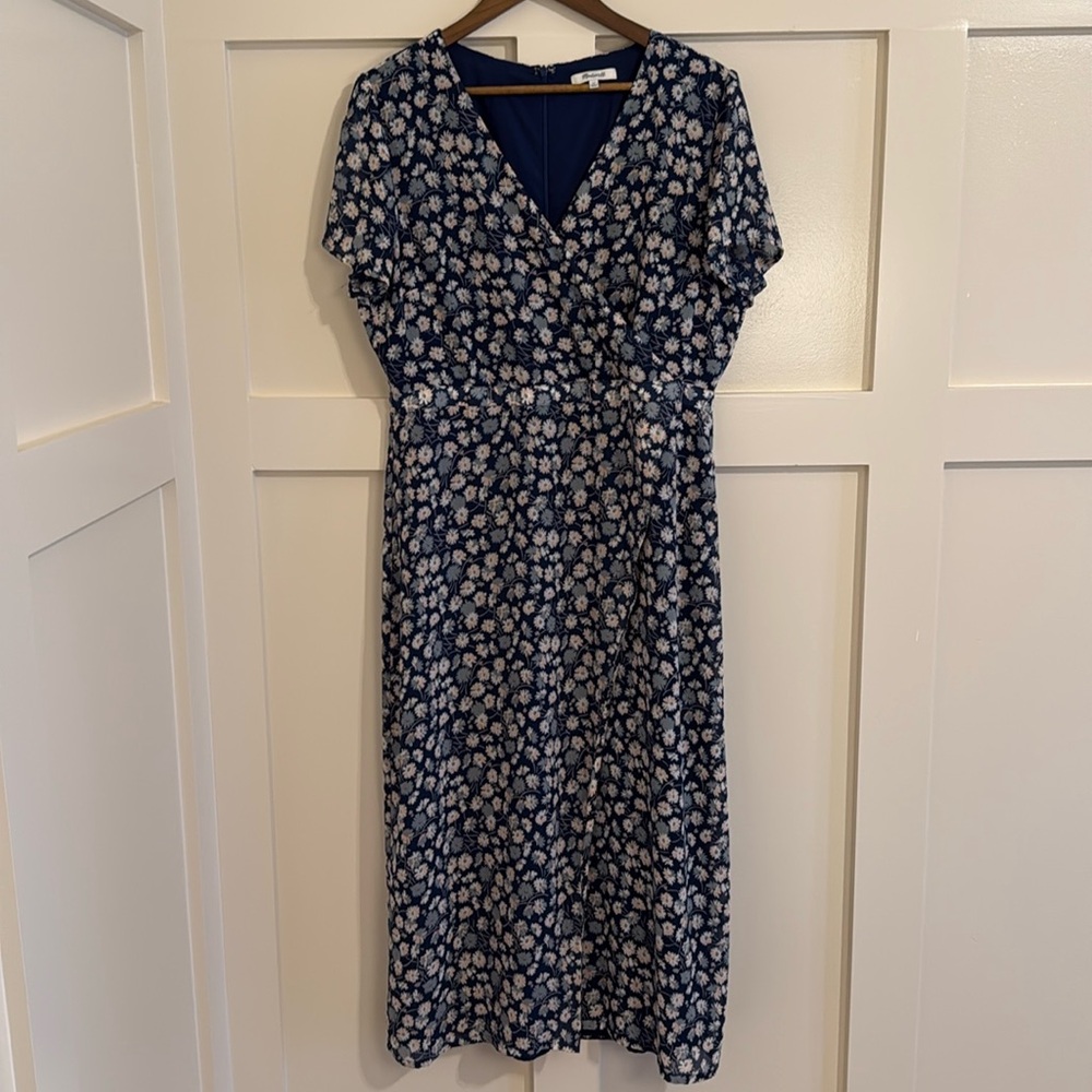Madewell dress blue 14